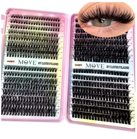 Eyelash Extension Kit – Individual Lashes with Glue & Cream Remover