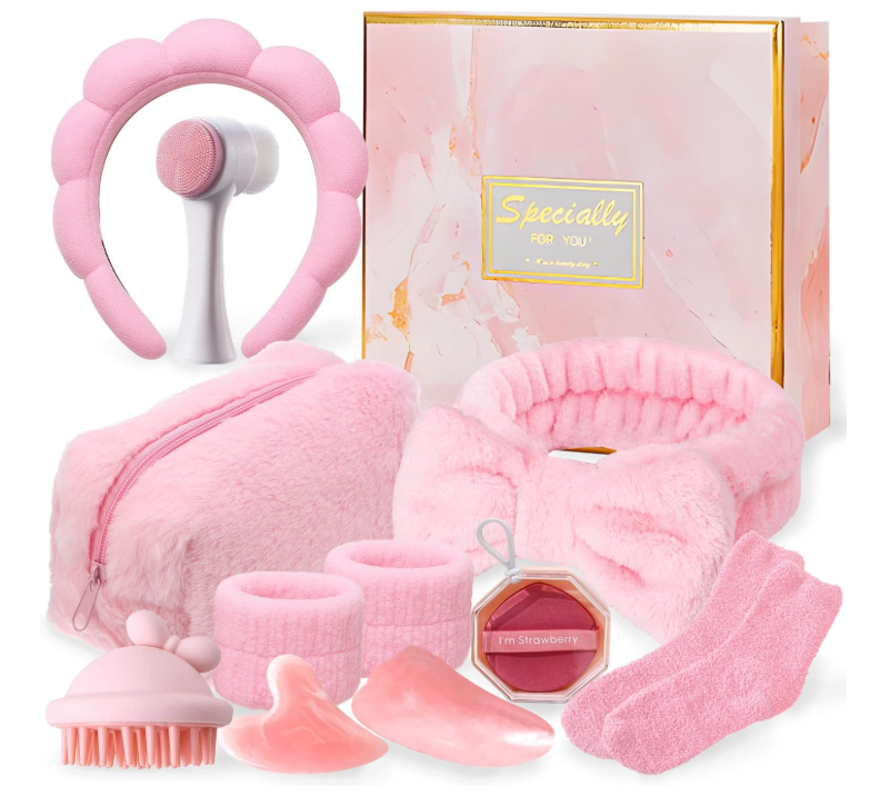 Premium Skincare Kit for Women – Facial Care Set with Gua Sha, Complete Facial Routine, Perfect Gift