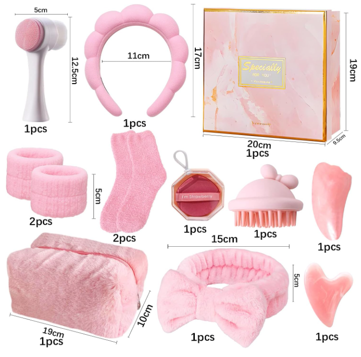 Premium Skincare Kit for Women – Facial Care Set with Gua Sha, Complete Facial Routine, Perfect Gift