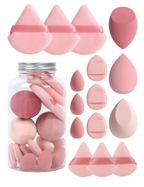 15-Piece Spring Beauty Sponge Set | Perfect for Powder & Foundation Blending