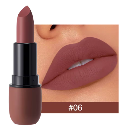 Velvet Matte Lipstick Set of 6 – Soft, Waterproof & Long-Lasting Color