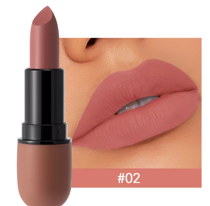 Velvet Matte Lipstick Set of 6 – Soft, Waterproof & Long-Lasting Color