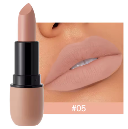 Velvet Matte Lipstick Set of 6 – Soft, Waterproof & Long-Lasting Color