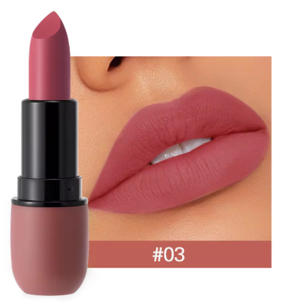 Velvet Matte Lipstick Set of 6 – Soft, Waterproof & Long-Lasting Color