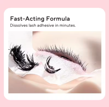 Eyelash Extension Kit – Individual Lashes with Glue & Cream Remover