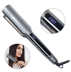 2-in-1 Professional Hair Straightener & Curler – Adjustable Temperature (13 Settings), Fast Heating for Wet & Dry Hair