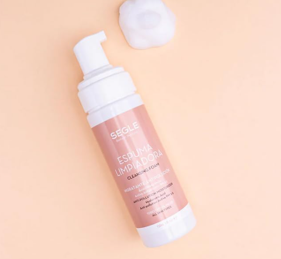 Segle | Facial Cleanser | Purifies, Hydrates, and Softens the Skin | Protective Effect | Anti-Pollution | With Hyaluronic Acid | Vegan-Friendly Product | 150 ml