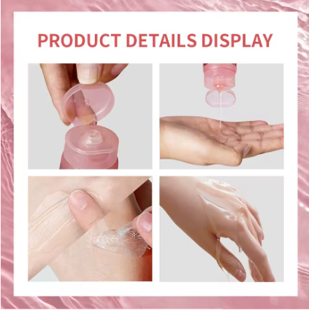 Hydrolyzed collagen exfoliating facial mask for overnight wrapping, anti-wrinkle, pore-reducing and brightening, suitable for oily/greasy skin care.