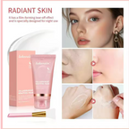 Hydrolyzed collagen exfoliating facial mask for overnight wrapping, anti-wrinkle, pore-reducing and brightening, suitable for oily/greasy skin care.