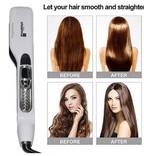 Professional hair straightener, steam flat iron, straightening brush, electric hair brushes, ceramic tourmaline steam straighteners
